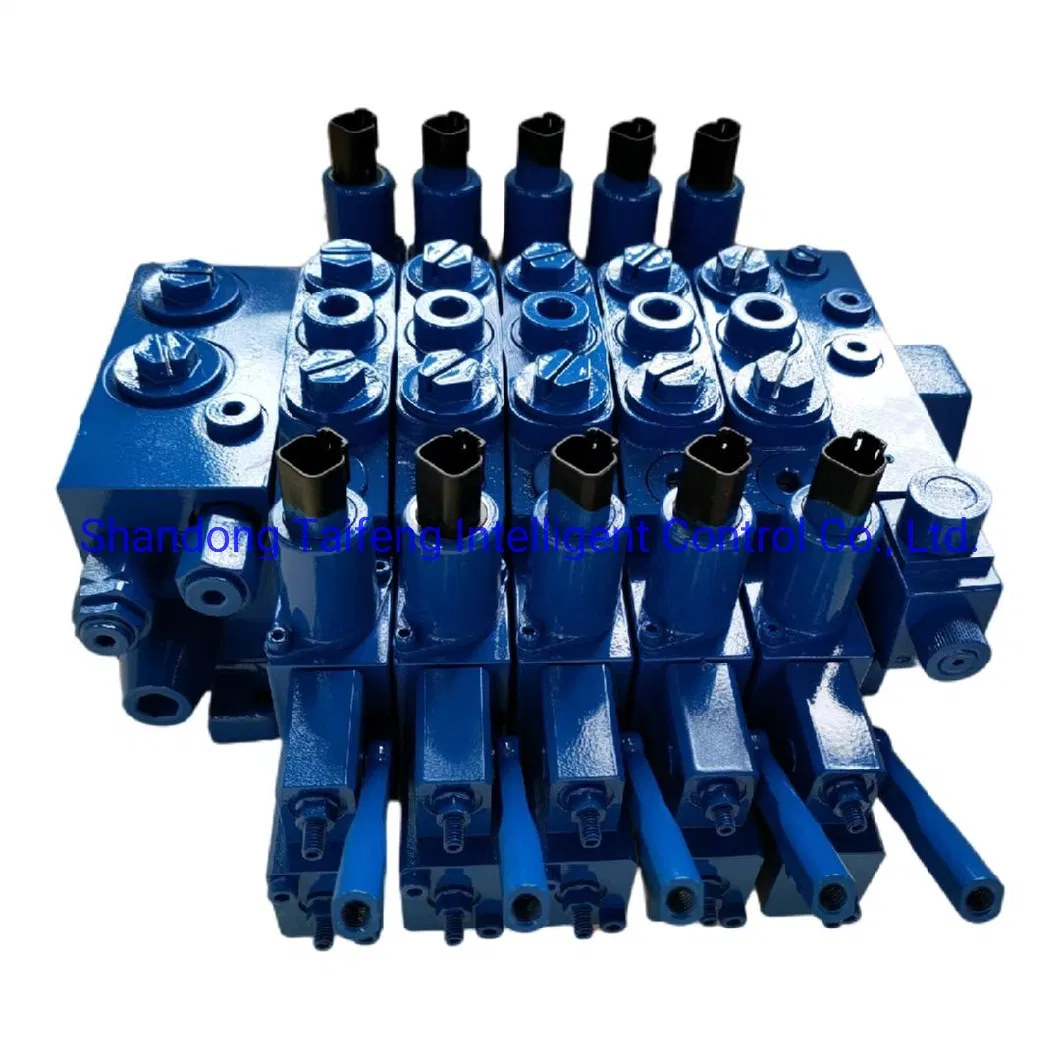 Strong and Durable Trm15s Electric Proportional Hydraulic Directional Control Valve with Overload Valve