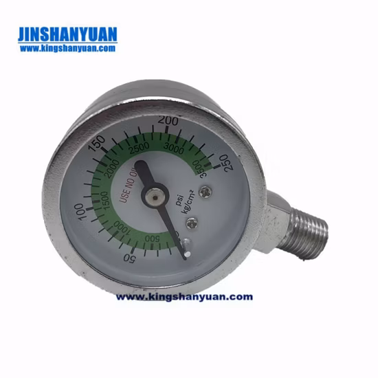 Pressure Gauge (ISO 9001 manufacturer) Ga24s Glass Rotameter Hydraulic Flow Controls