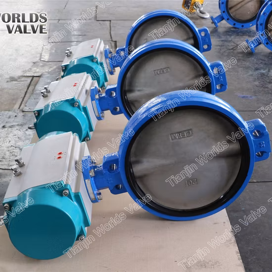 Aluminum Bronze 2205 2507 1.4469 1.4408 Butterfly Valve with on