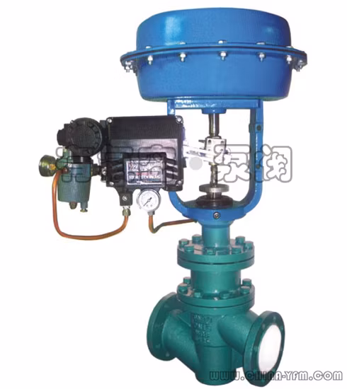 Adjusting Valve with PFA Lined for Flow Control